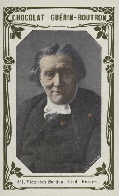 Victorien Sardou, Francouzská akademie (barevné foto) od French School