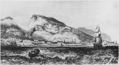 Pohled na Port Louis, Mauricius, ilustrace z knihy Iles de lAfrique od Armanda dAvezaca (1798-1875) Paříž, vydáno 1848 od French School