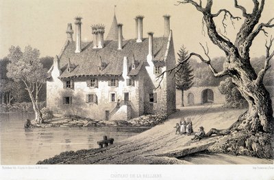 Pohled na Chateau de la Belliere (Cote d
