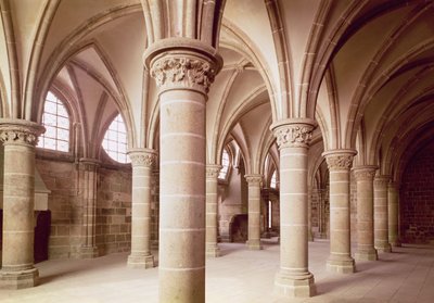 Pohled na Salle des Chevaliers, dříve skriptorium od French School
