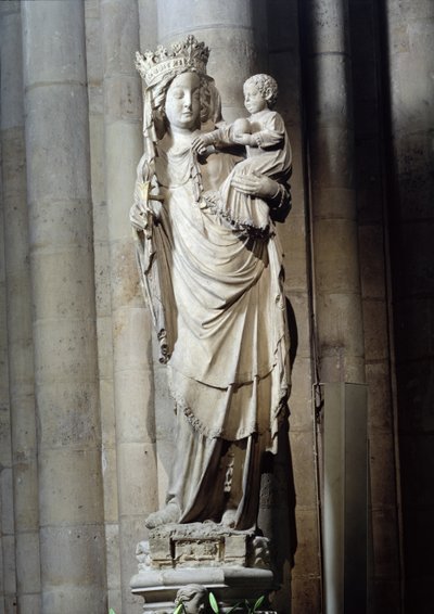 Panna s dítětem, známá jako Notre-Dame de Paris od French School