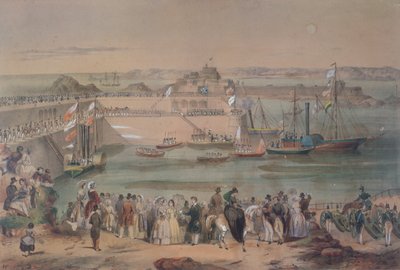 Návštěva královny Viktorie v Jersey v roce 1846, 1847 od French School