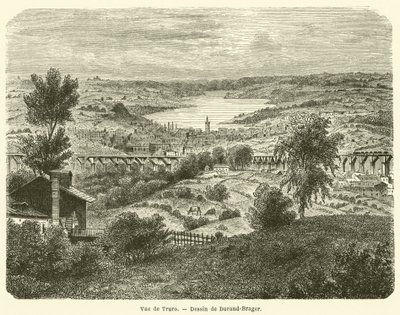 Vue de Truro (rytina) od French School