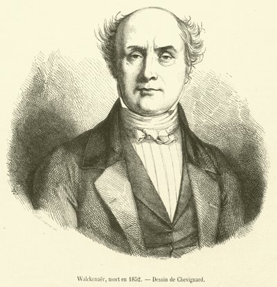 Walckenaer, mort en 1852 od French School