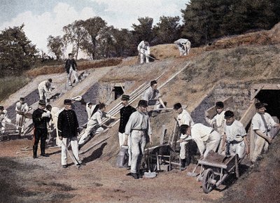 War de mines (obrana) - v ""Album Military"" - Genie od French School