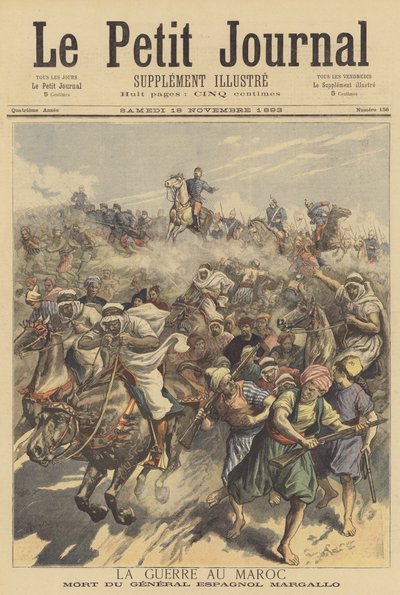 Válka v Maroku od French School