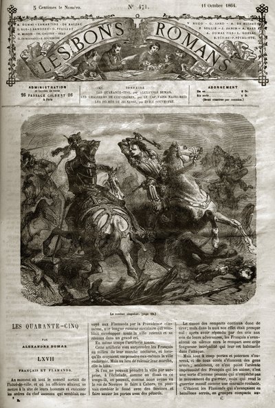 Náboženské války - Pětačtyřicet - Francouzi a Vlámové - Jedinečná bitva Henriho de Joyeuse (1563-1608) - Dobré romány 1864 - Alexandre Dumas Pere - od French School
