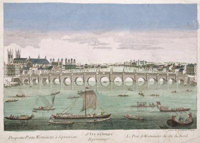 Westminster Bridge, Londýn od French School