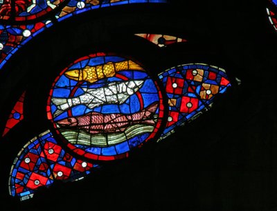 Okno w115 zobrazující Stvoření ryb od French School