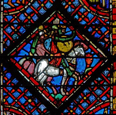 Armáda faraonů Window w2 pronásleduje Izraelity Ex XIV 8 od French School