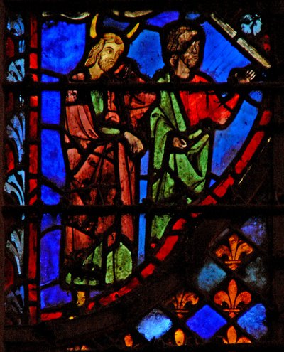 Window w3 Mojžíš a společník od French School