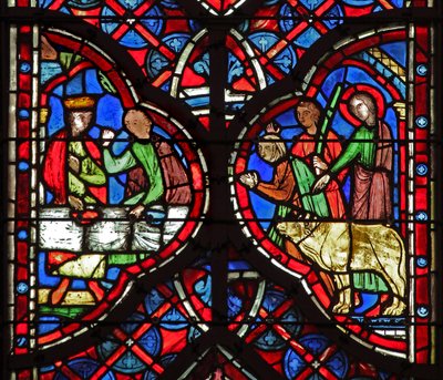 Window w6L Izaiášovo proroctví: Vládce se zkazí... od French School