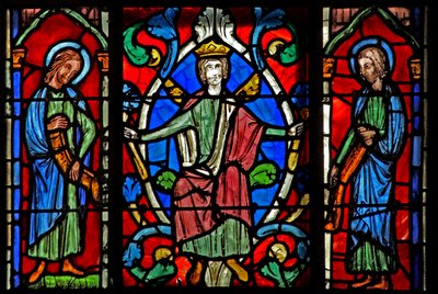 Okno w6R Solomon on the Tree of Jesse od French School