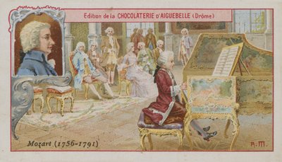 Wolfgang Amadeus Mozart , rakouský skladatel od French School