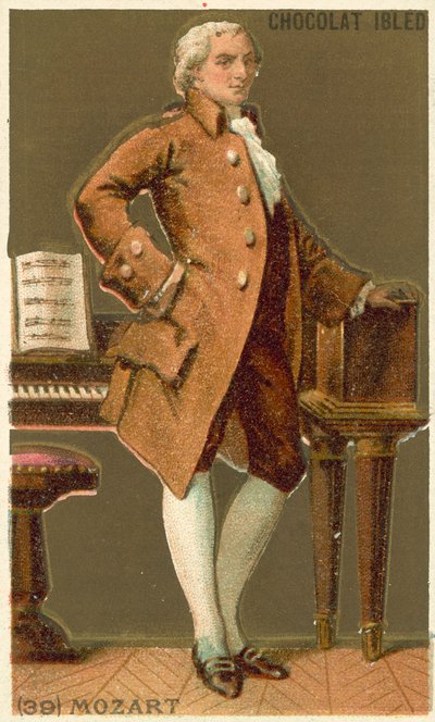 Wolfgang Amadeus Mozart , rakouský skladatel od French School