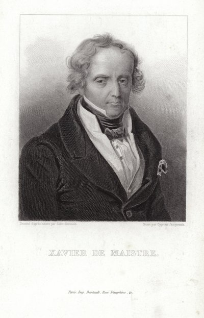 Xavier de Maistre , francouzský voják a spisovatel od French School
