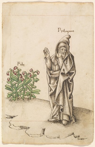 "Nejíst fazole" [fol. 25 recto] od French early 16th Century