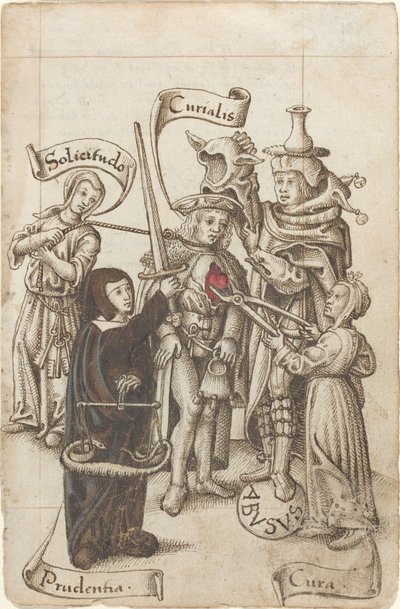 „Nejezte své srdce“ [fol. 22 recto] od French early 16th Century