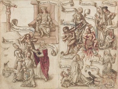 "Vyhladit stopu hrnce v popelu" [fol. 32 verso / 33 recto] od French early 16th Century