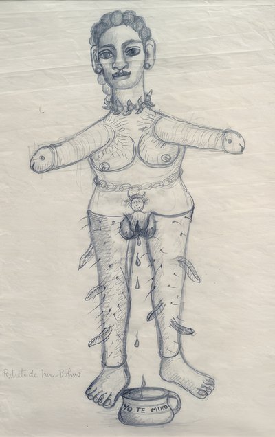 Portrét Irene Bohus od Frida Kahlo