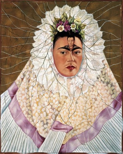 Autoportrét jako Tehuana nebo Diego v mé mysli od Frida Kahlo