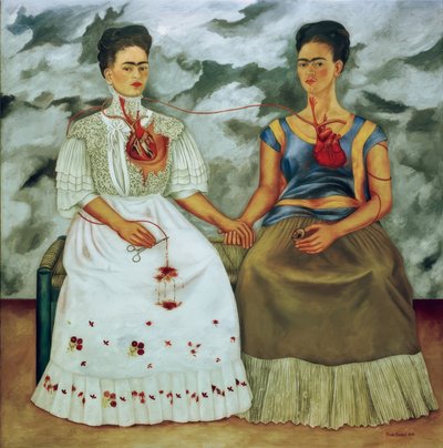 Dvě Fridas od Frida Kahlo