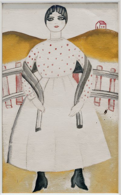 Dívka z vesnice od Frida Kahlo