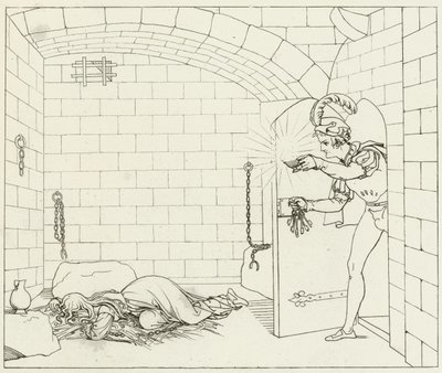Ilustrace k filmu Goethes Faust od Friedrich August Moritz Retzsch