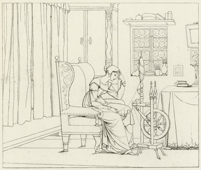 Ilustrace k filmu Goethes Faust od Friedrich August Moritz Retzsch