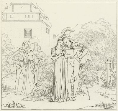 Ilustrace k filmu Goethes Faust od Friedrich August Moritz Retzsch