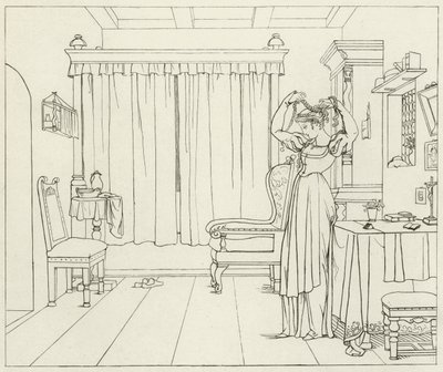 Ilustrace k filmu Goethes Faust od Friedrich August Moritz Retzsch
