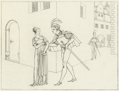 Ilustrace k filmu Goethes Faust od Friedrich August Moritz Retzsch