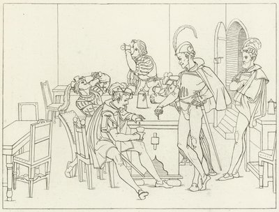 Ilustrace k filmu Goethes Faust od Friedrich August Moritz Retzsch
