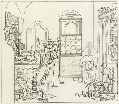 Ilustrace k filmu Goethes Faust od Friedrich August Moritz Retzsch