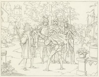 Ilustrace k filmu Goethes Faust od Friedrich August Moritz Retzsch