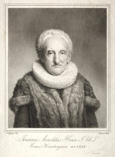 Johann Arnold Heise, 1819. od Friedrich Carl Groger