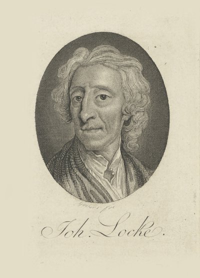 Portrét lékaře a filozofa Johna Locka 1632-1704, cca 1770. od Friedrich Christian Gottlieb Geyser