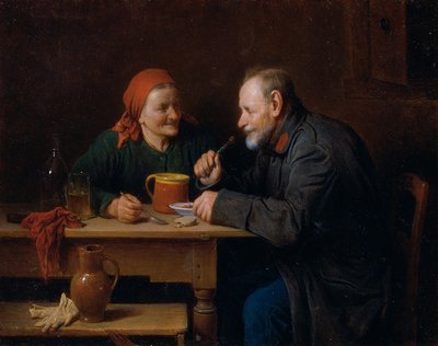 Polední jídlo od Friedrich Friedländer Ritter von Malheim