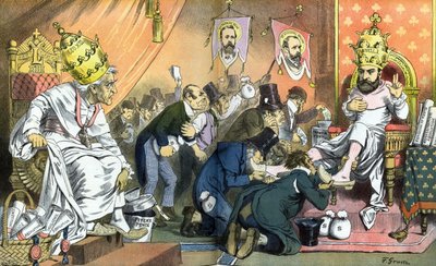 Bojkotování papeže od Friedrich Graetz