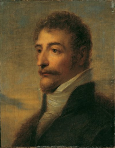 Busta vousatého muže od Friedrich Heinrich Fuger