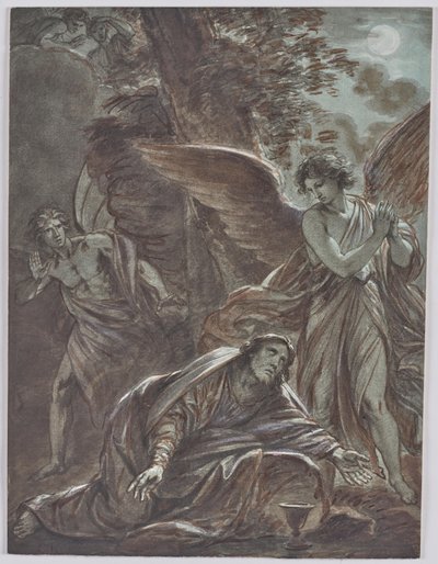 Kristus na Olivové hoře od Friedrich Heinrich Fuger