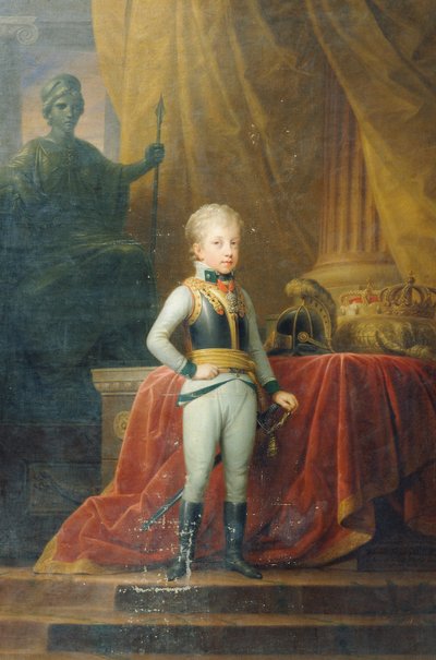 Arcivévoda Ferdinand jako dítě od Friedrich Heinrich Fuger