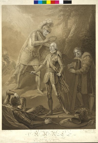 Habsburský král Rudolf I. korunoval arcivévodu Karla od Friedrich Heinrich Fuger