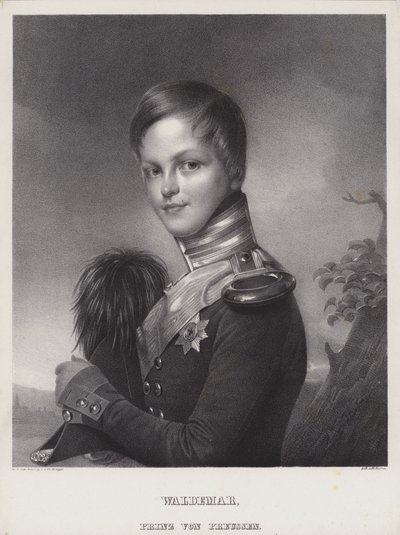Pruský princ Waldemar od Friedrich Jentzen
