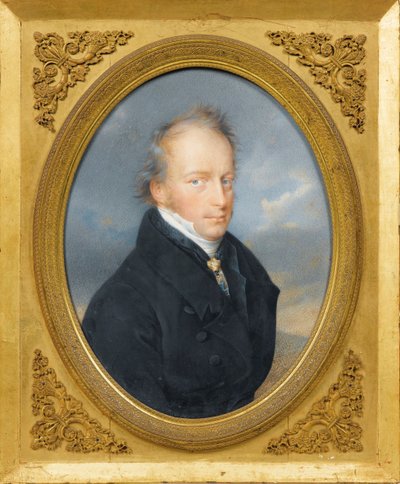 Antoine Victor de Habsburg Lorraine, arcivévoda rakouský, kníže uherský, de Boheme - arcivévoda Anton Victor Rakouský (1779-1835), místokrál Lombardie-Benátsko od Lieder, Friedrich Johan Gottlieb (1780-1859), - akvarel, kvaš na karton, 21,2x od Friedrich Johann Gottlieb Lieder