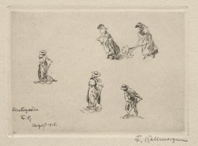 Haymakers, 1916. od Friedrich Kallmorgan