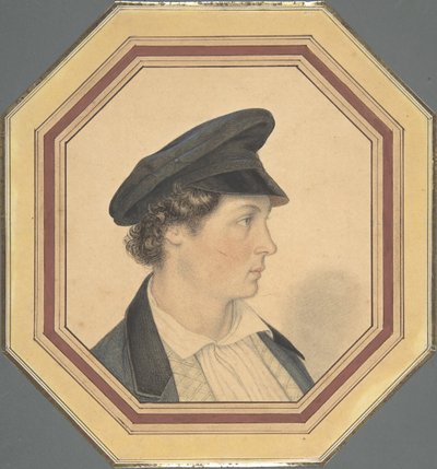 Portrét Julia Oliviera, umělcova syna, 1846. od Friedrich Olivier
