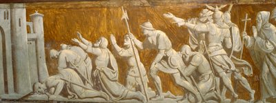 Křižáci před hradbami Jeruzaléma od Friedrich Overbeck