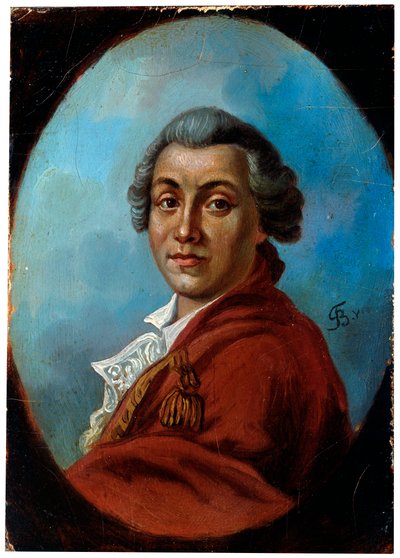 „Portrét básníka Alexandra Sumarokova“, 1798 od Friedrich Tischbein