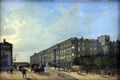 Berlínský zámek a Dlouhý most od Friedrich Wilhelm Klose